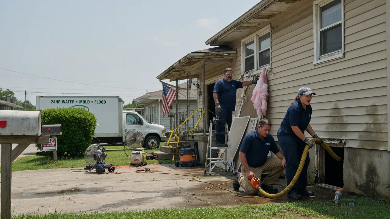Water Damage Repair in Jeffersonville, OH near me